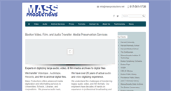 Desktop Screenshot of massproductions.net